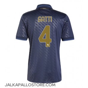 Juventus Federico Gatti #4 Kolmaspaita 2024-25 Lyhythihainen